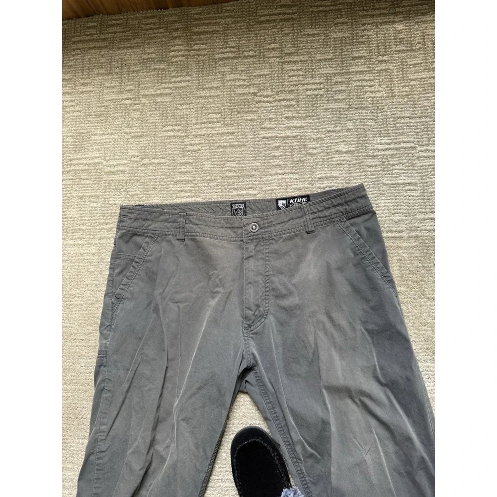 Kuhl Konfidant Mens 38x32 Cotton Nylon Stretch Trouser‎ Pants Lightweight - Picture 5 of 9
